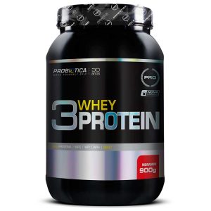 WHEY PROTEIN 3W 900G PROBIÓTICA