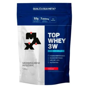 TOP WHEY 3W 1.8KG MAX TITANIUM