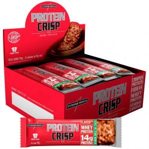 PROTEIN CRISP BAR 45G CAIXA 12 UNIDADES INTEGRALMEDICA