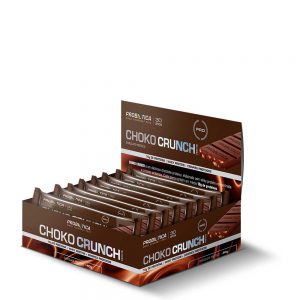 CHOKO CRUNCH PROTEIN BAR 40G CAIXA 12 UNIDADES PROBIÓTICA