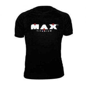 CAMISETA DRY PRETA TAMANHO G MAX TITANIUM