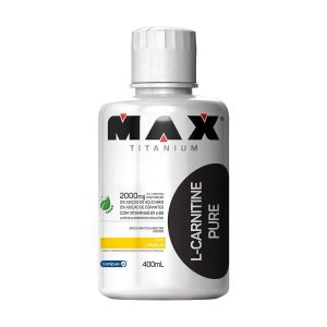 L-CARNITINA PURE 400ML MAX TITANIUM