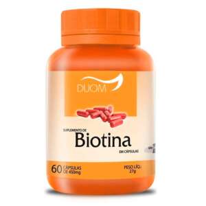 BIOTINA 60 CÁPSULAS DUOM