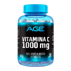 VITAMINA C 1000MG 30 TABLETES AGE