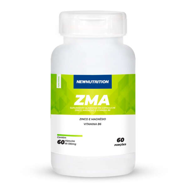 ZMA 60 CÁPSULAS NEW NUTRITION