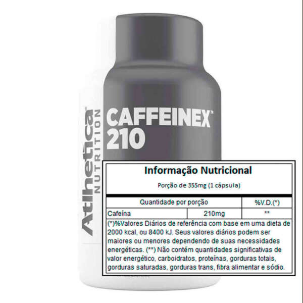 CAFFEINEX 210 ATLHETICA NUTRITION - Image 3