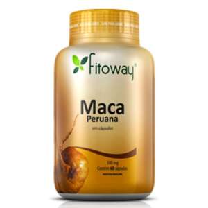 MACA PERUANA 500MG 60 CÁPSULAS FITOWAY