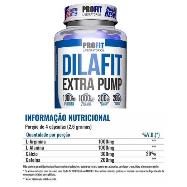 KIT DILAFIT EXTRA PUMP 120 CAPS + TESTODROL GH 60 TABLETES PROFIT - Image 2