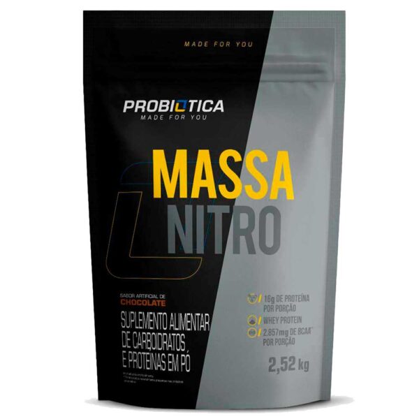 KIT 3X MASSA NITRO 2,52KG REFIL PROBIÓTICA - Image 3