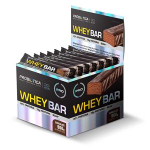 WHEY BAR 40G CAIXA 24 UNIDADES PROBIÓTICA