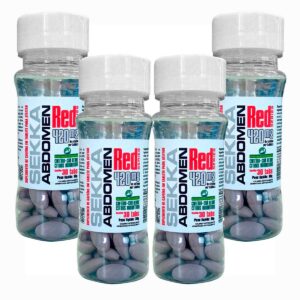 KIT 4X SEKKA ABDOMEN 420MG 30 TABLETES RED SERIES