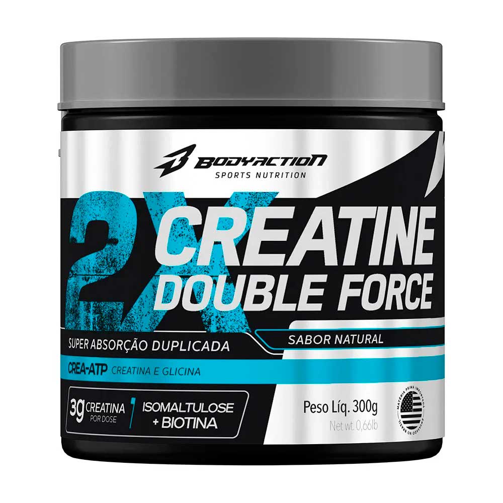 CREATINE DOUBLE FORCE 300G BODY ACTION 1